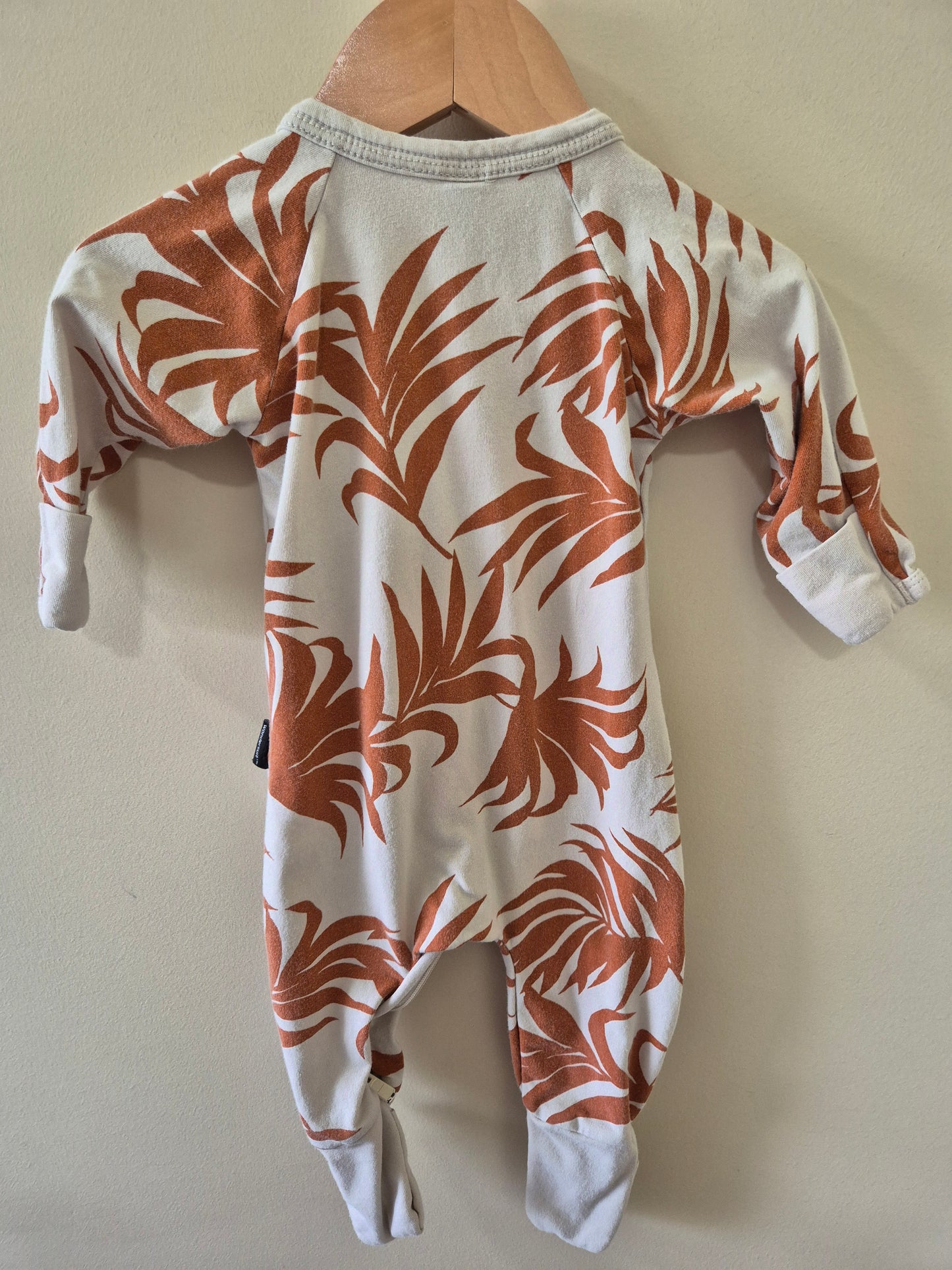 Bonds Wondersuit Brown Leaves Size 000