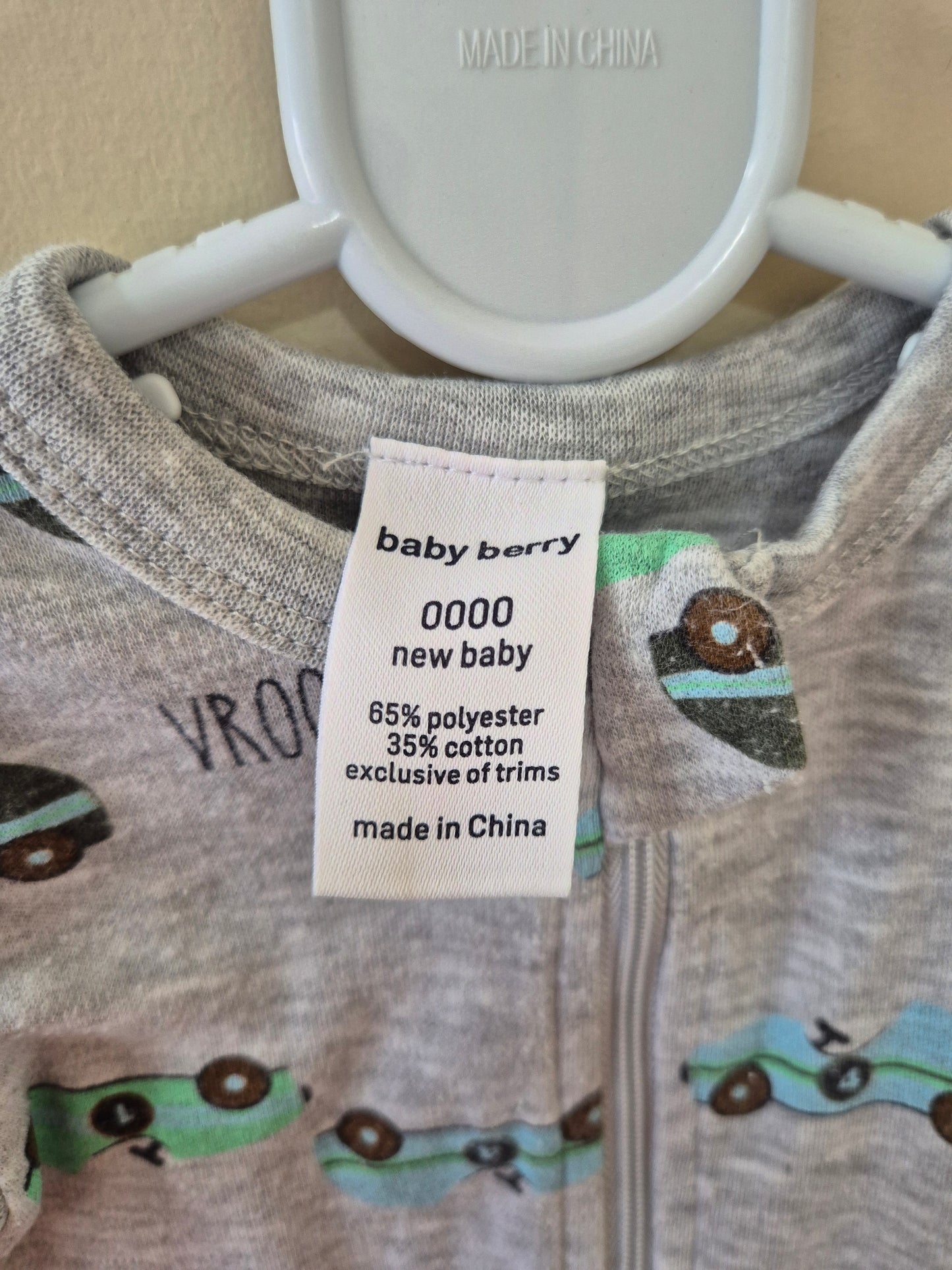 Cars Onesie - Size 0000