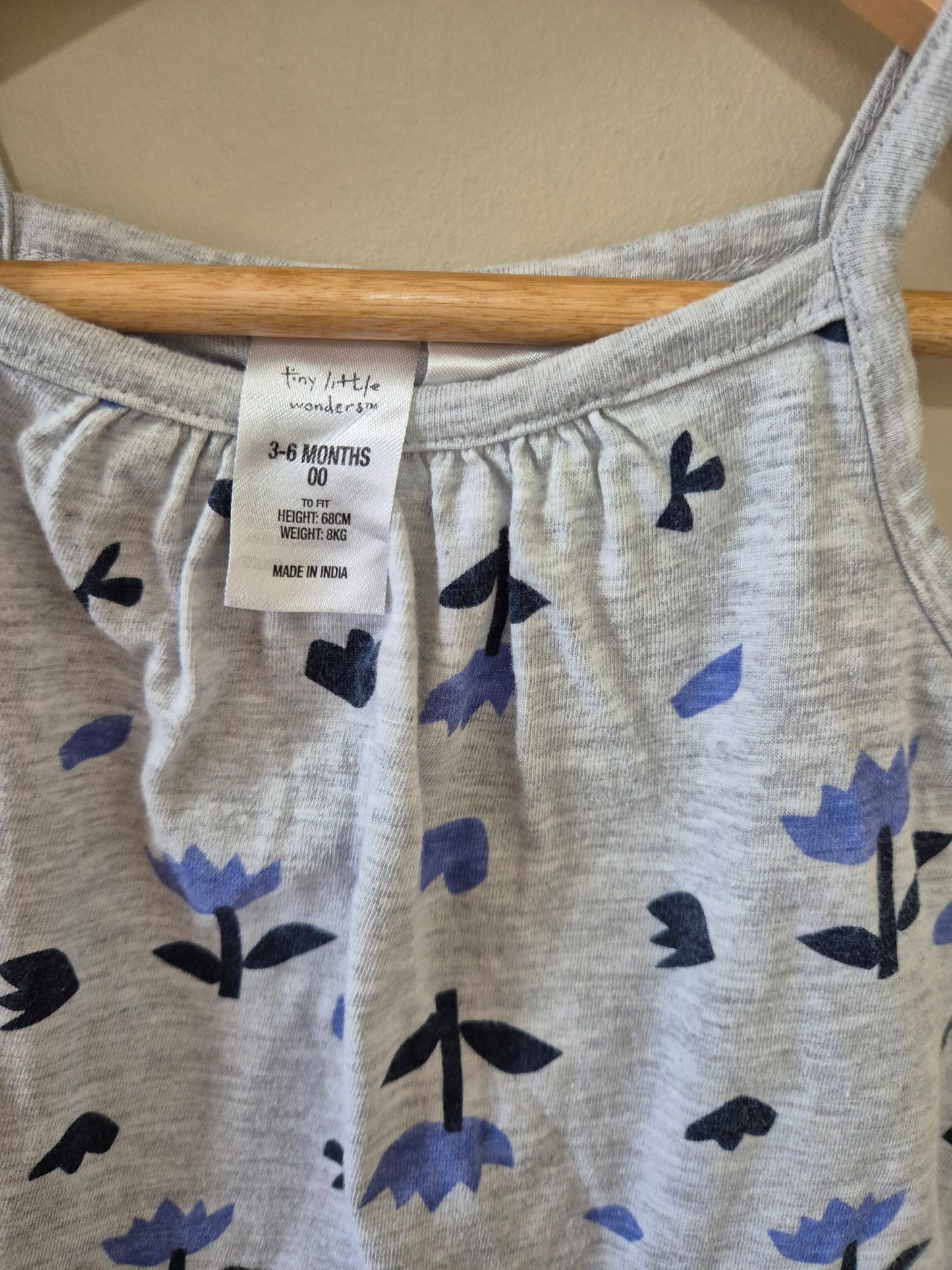 Floral Dress Bodysuit - Size 00