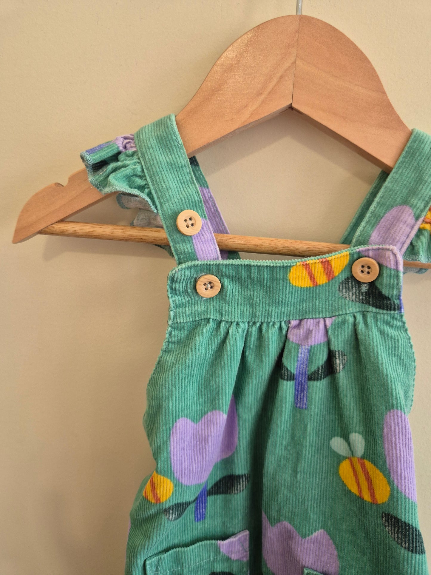 Jack & Milly Corduroy Overalls Size 00