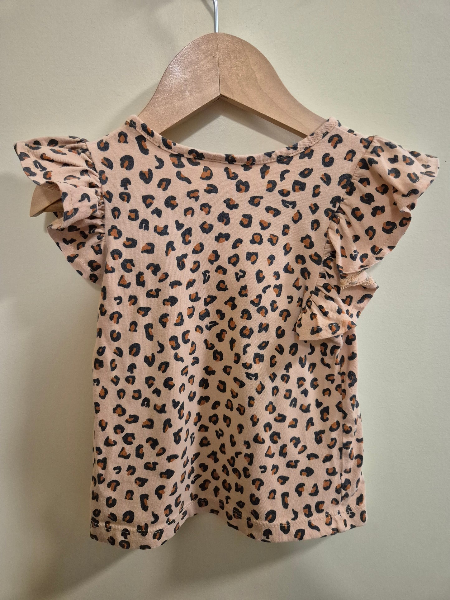 Baby Berry Cheetah Print Shirt Size 1