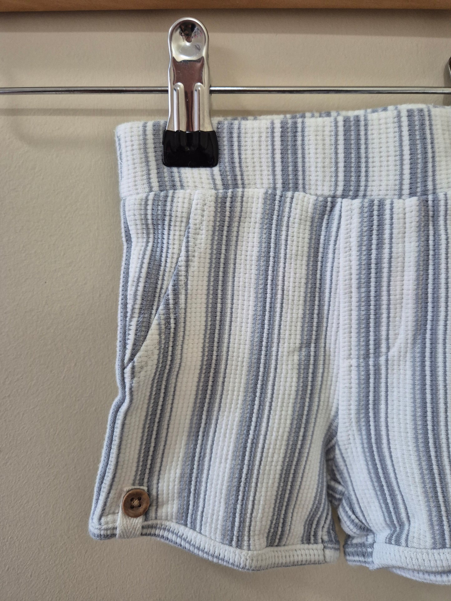 Newborn Blue and White Outfit
