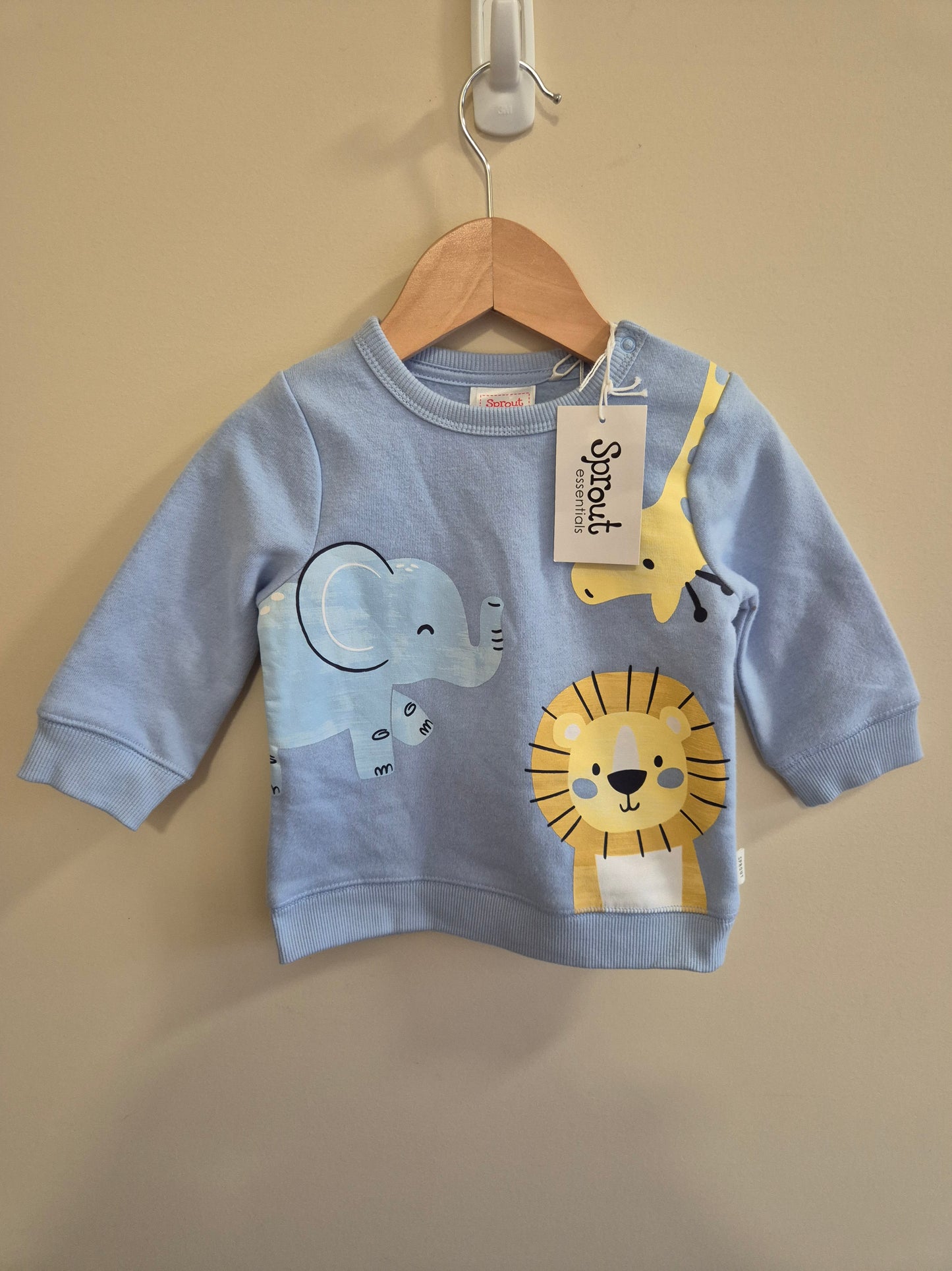 BNWT Sprout Crewneck Jumper Size 0