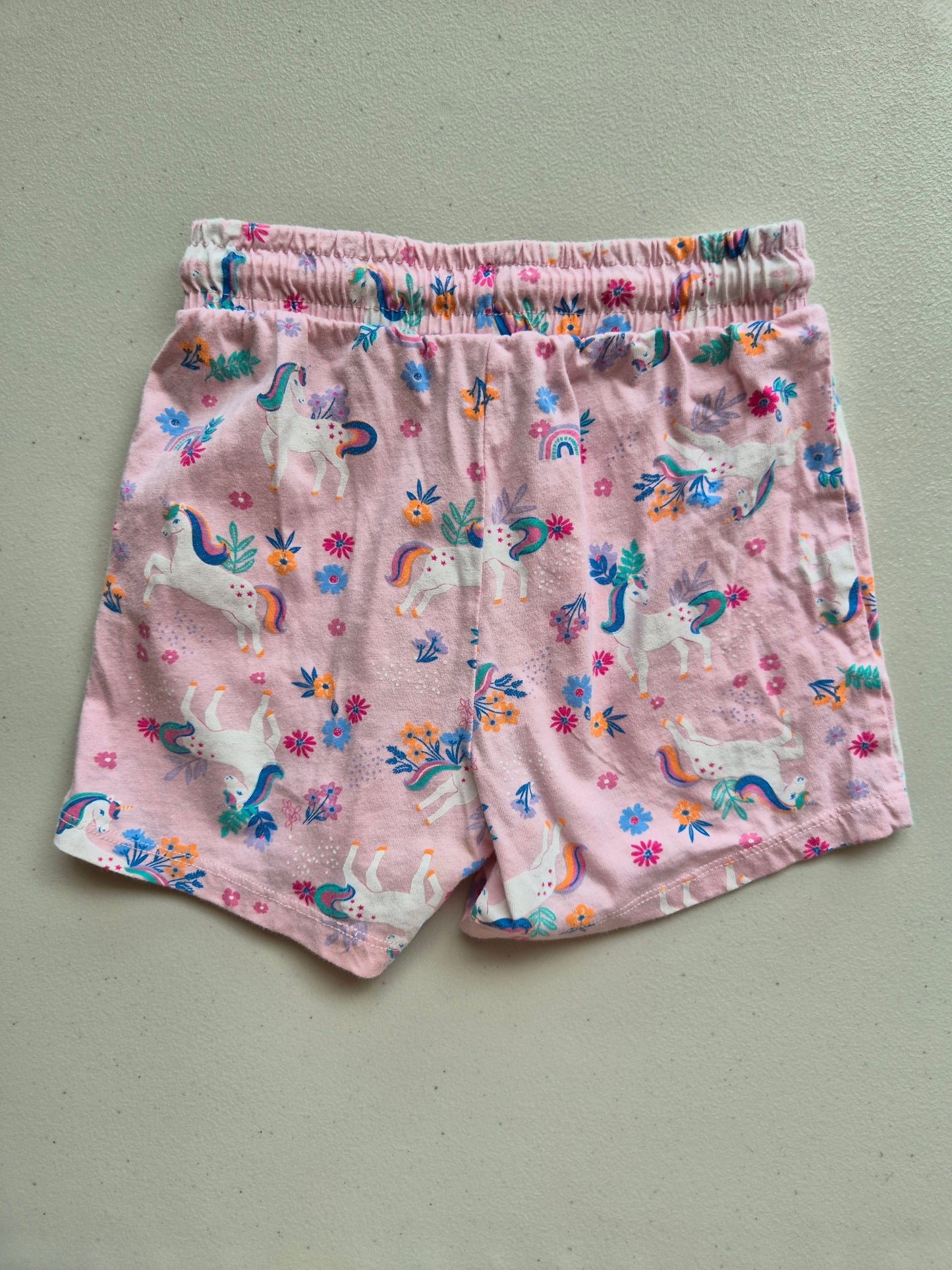 Anko Unicorn Shorts Size 7
