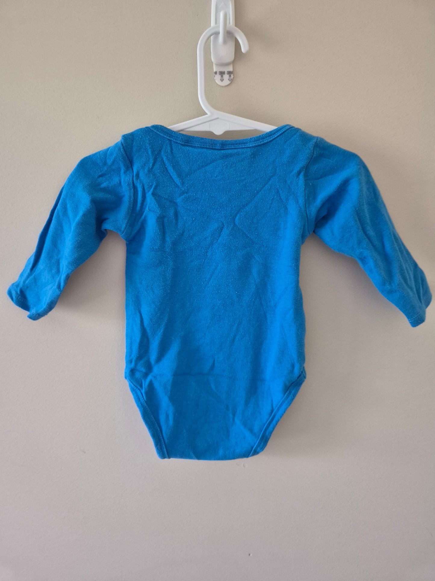 Superman Long Sleeve Bodysuit Size 0