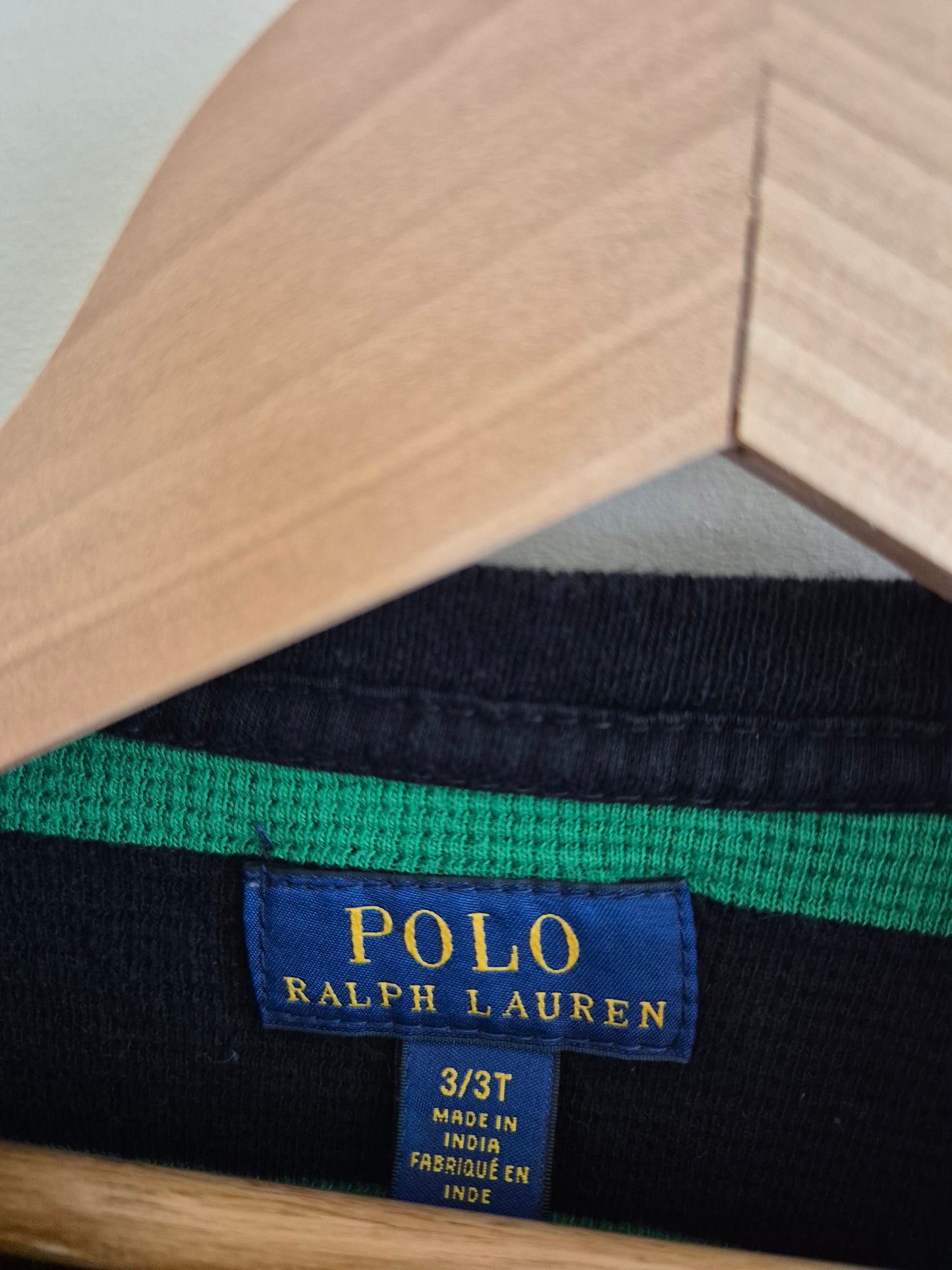 Ralph Lauren Striped Long Sleeve Shirt Size 3
