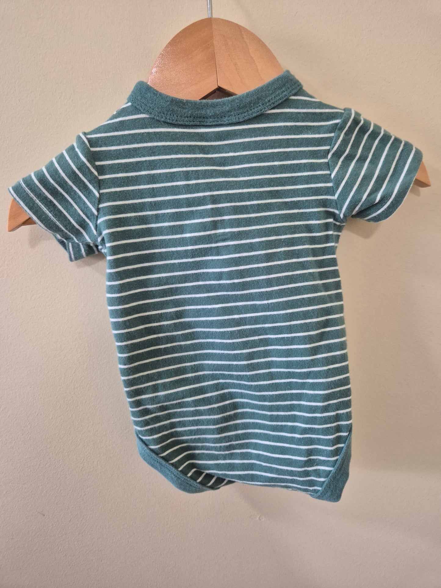 Baby Berry Striped Bodysuit Size 000
