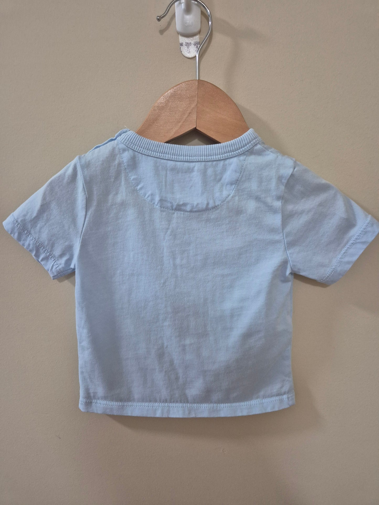 Country Road Light Blue Shirt Size 00