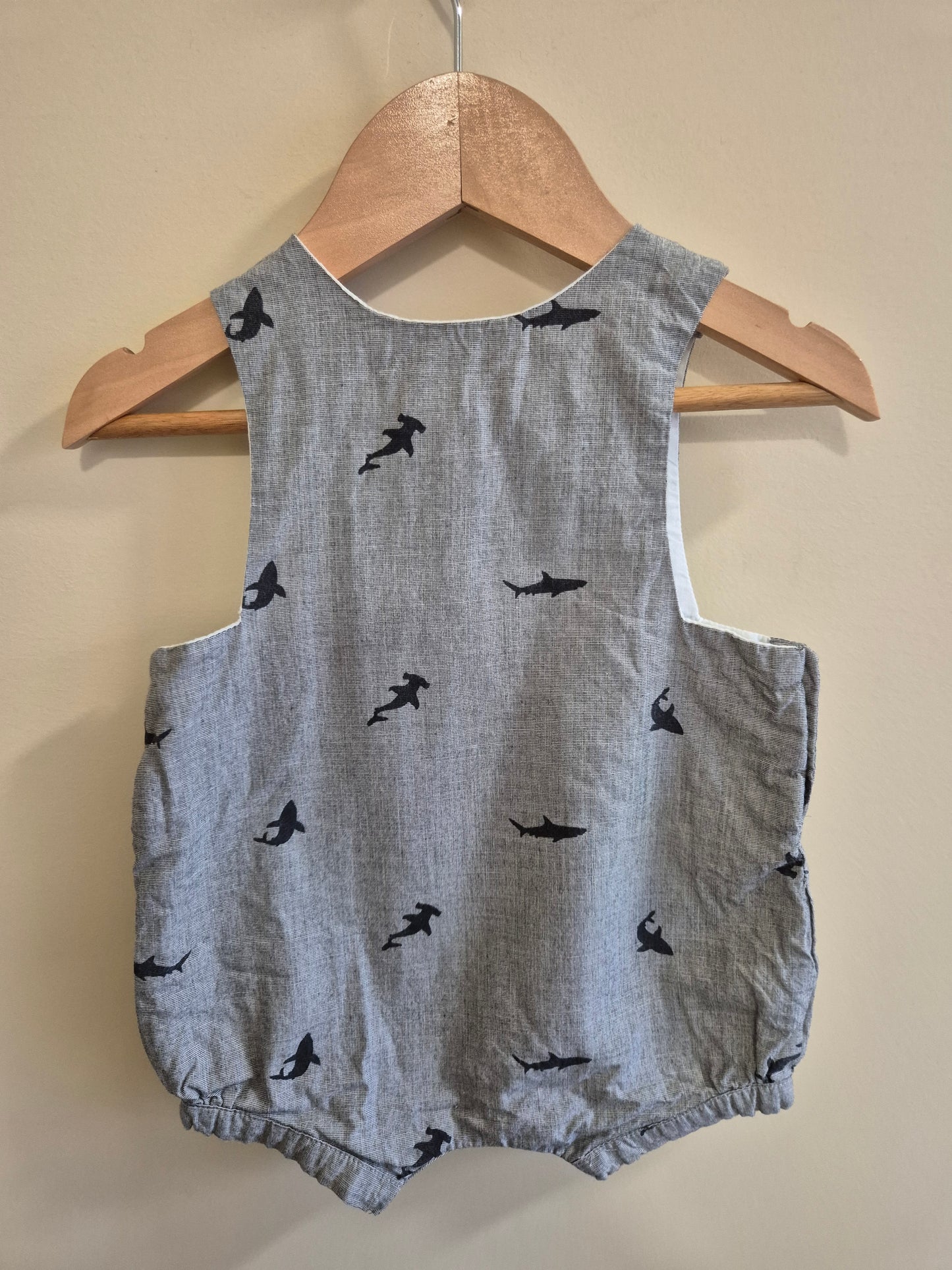 Tommy Bahama Shark Overalls Size 00