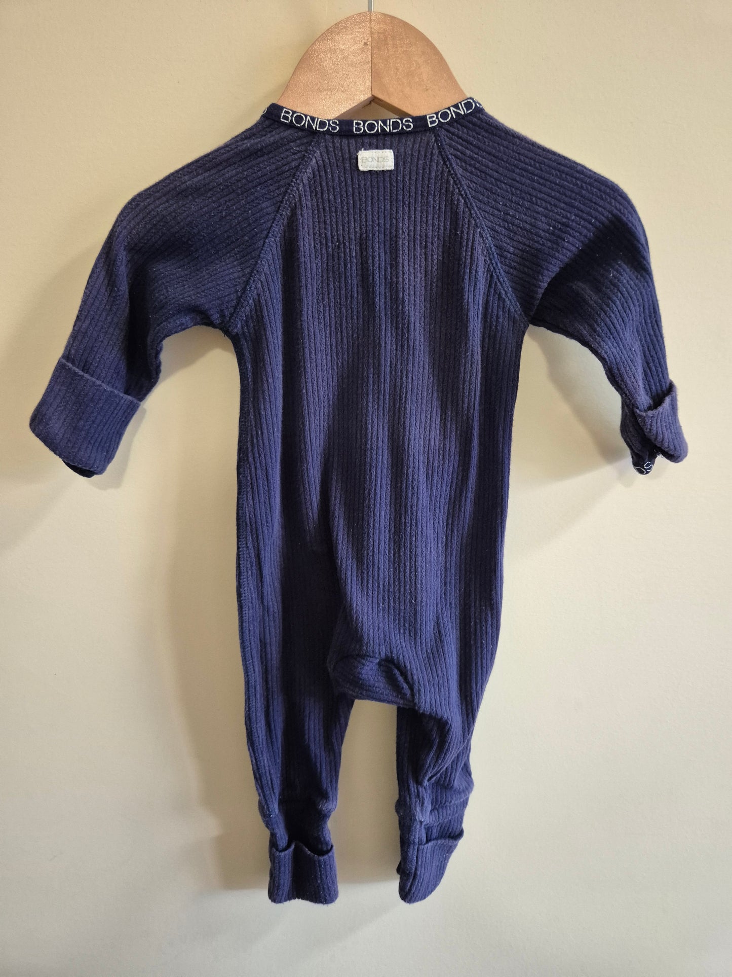 Bonds Navy Cozysuit Size 000
