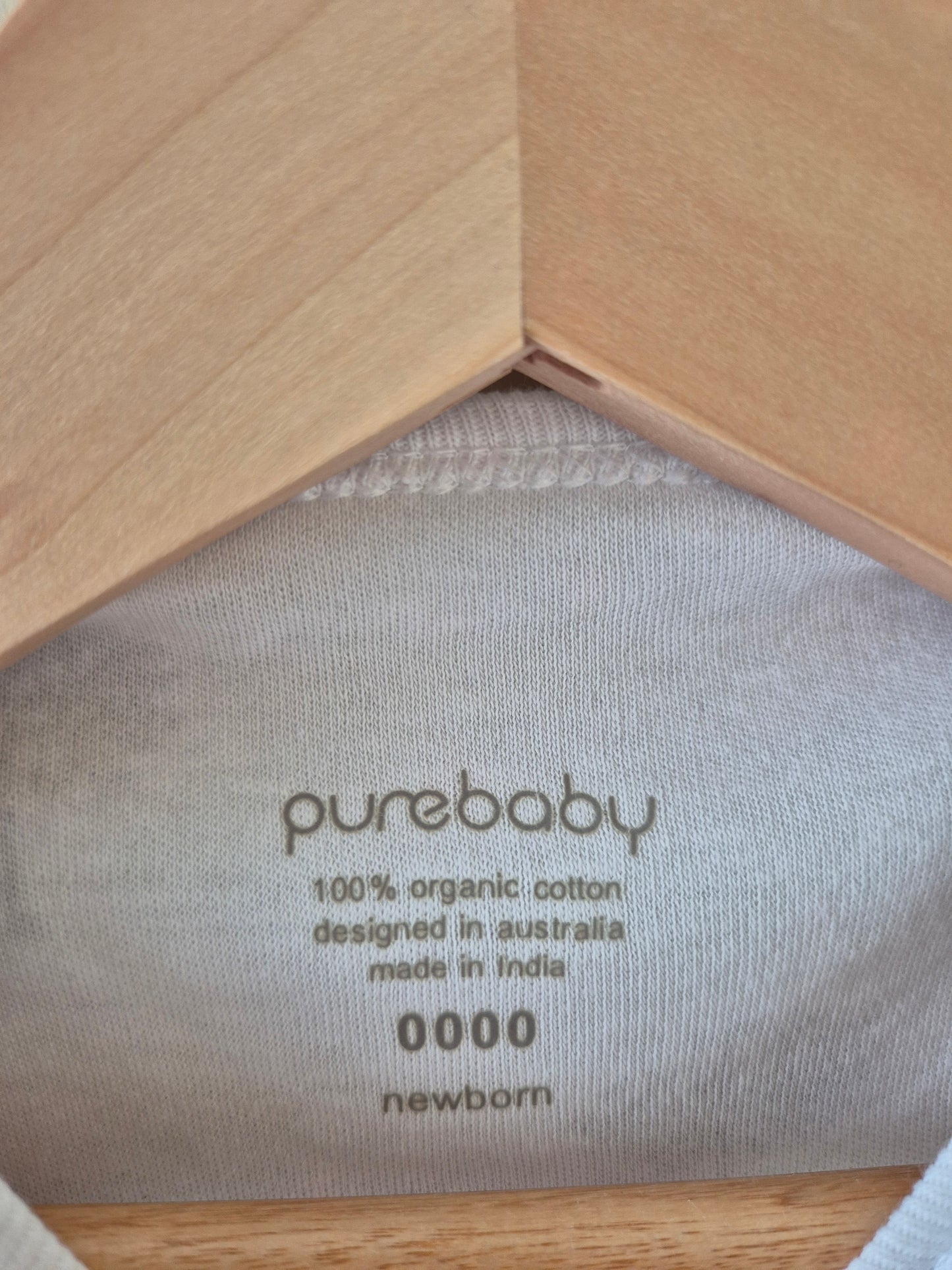 Purebaby Sleepsuit - 0000