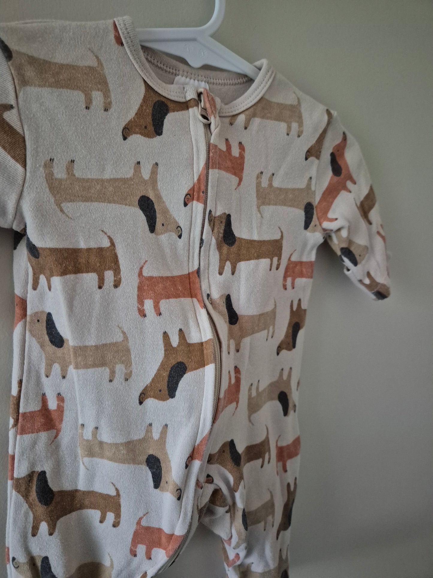 Sausage Dog Onesie - Size 0000