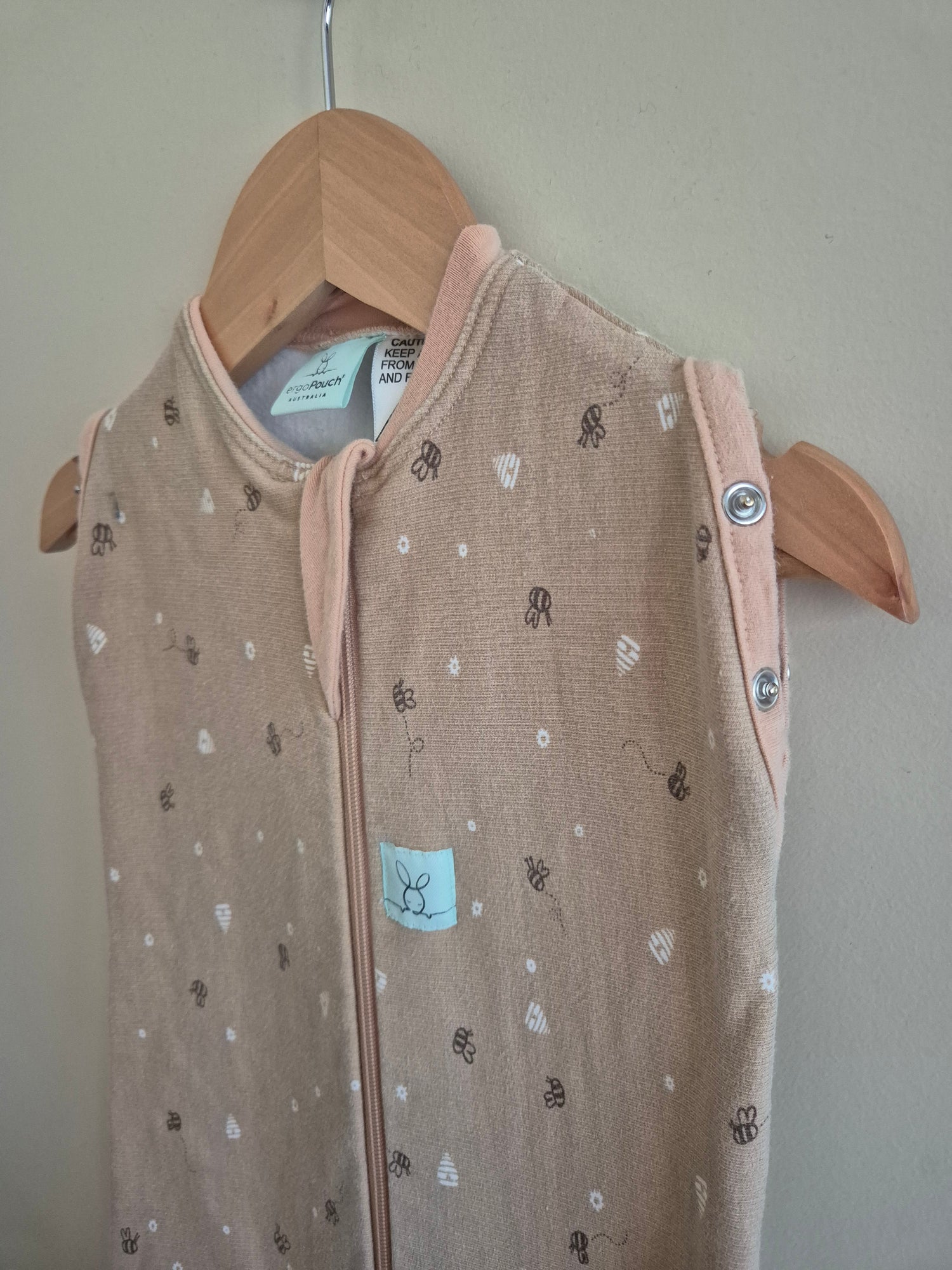 Ergo Pouch Bumblebee Transition Swaddle Size 0 Tog 1
