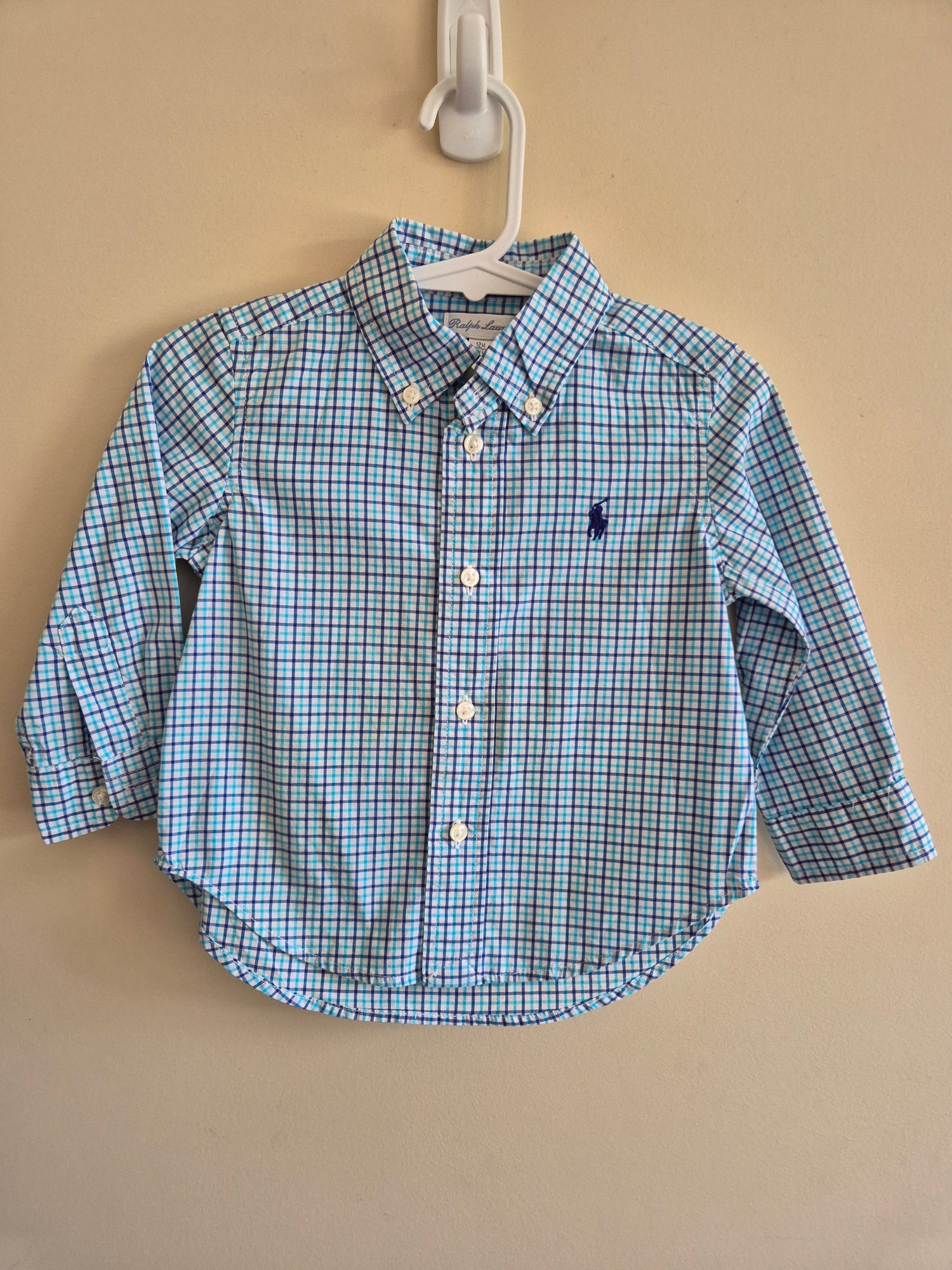 Ralph Lauren Long Sleeve Button Up Shirt Size 0