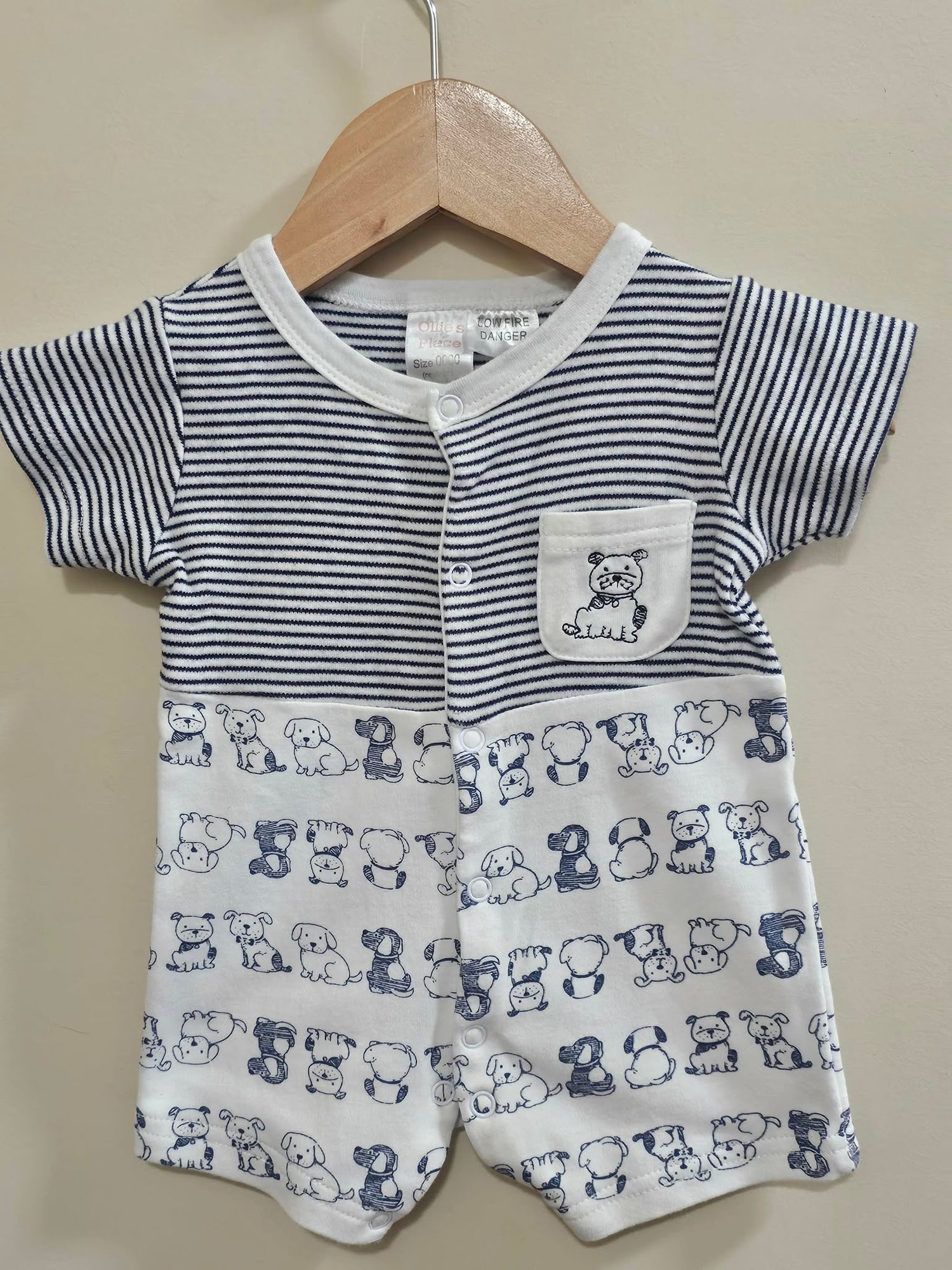 Ollies Place Bear Romper Size 0000