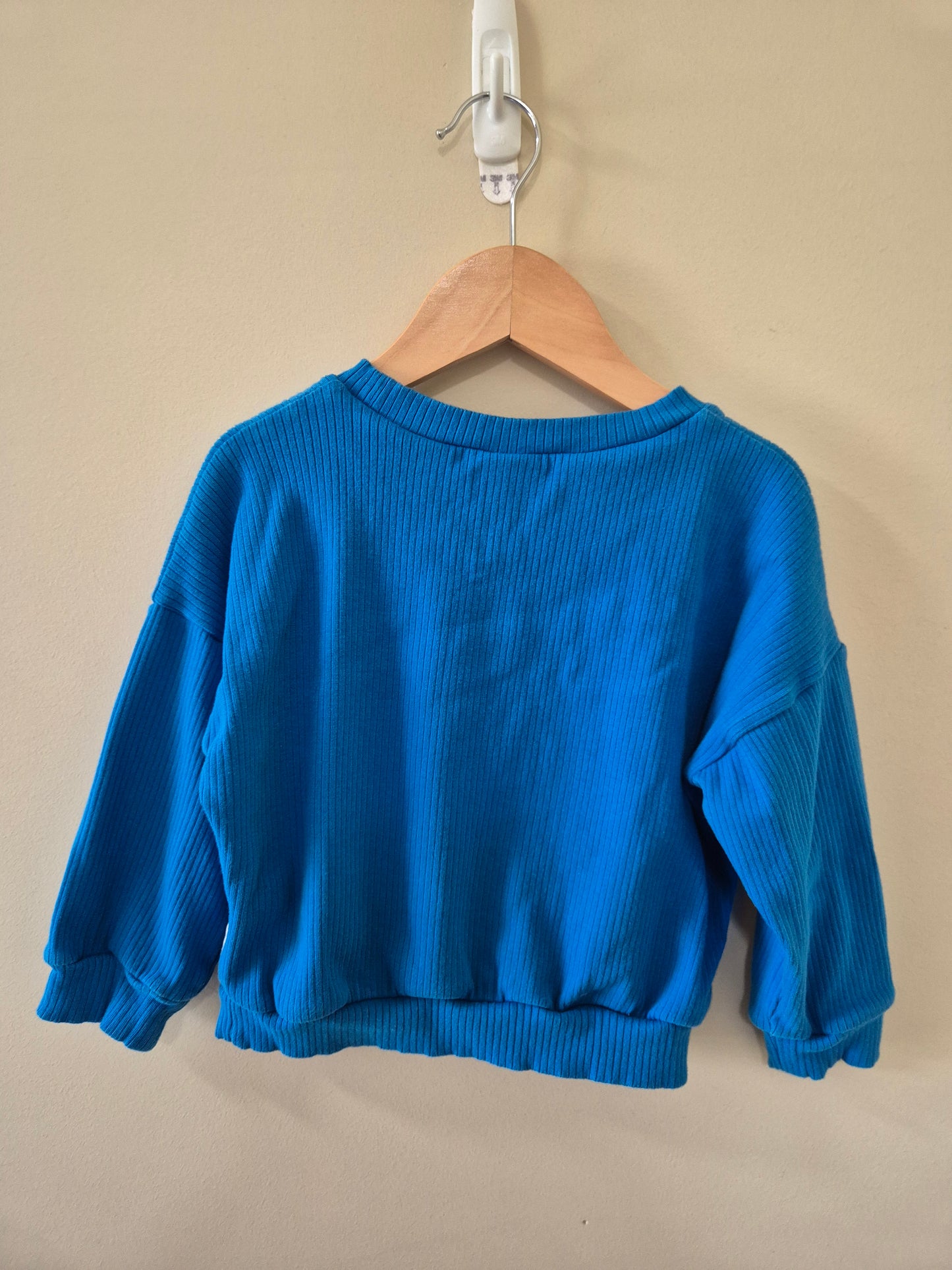 Bonds Blue Ribbed Size 2 Outfit Set