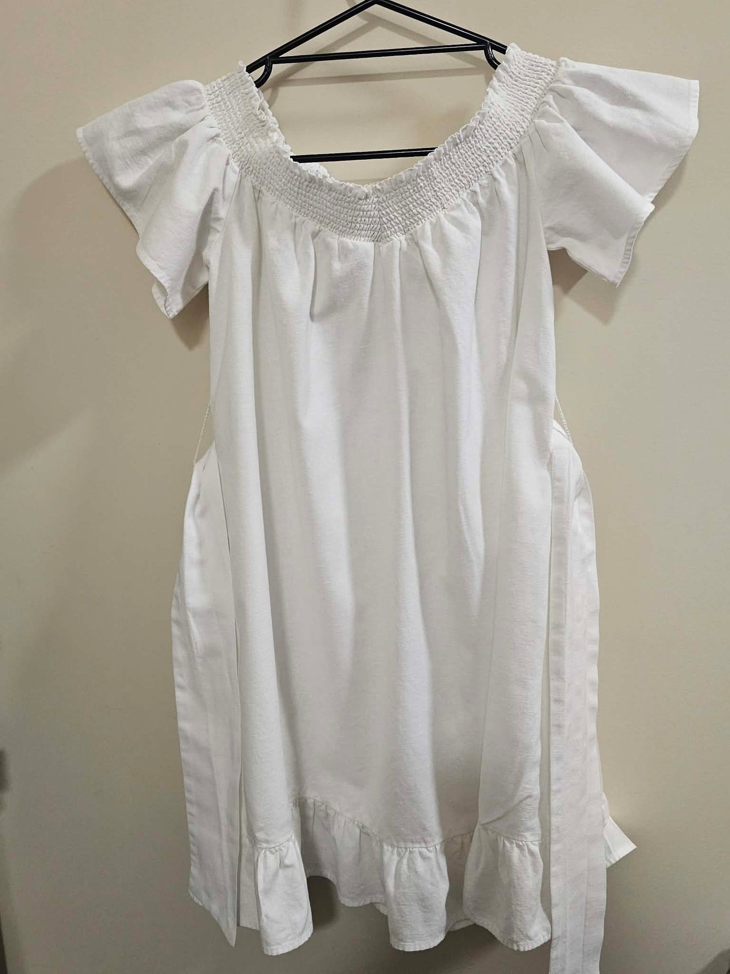 Seed Heritage White Dress Size 8