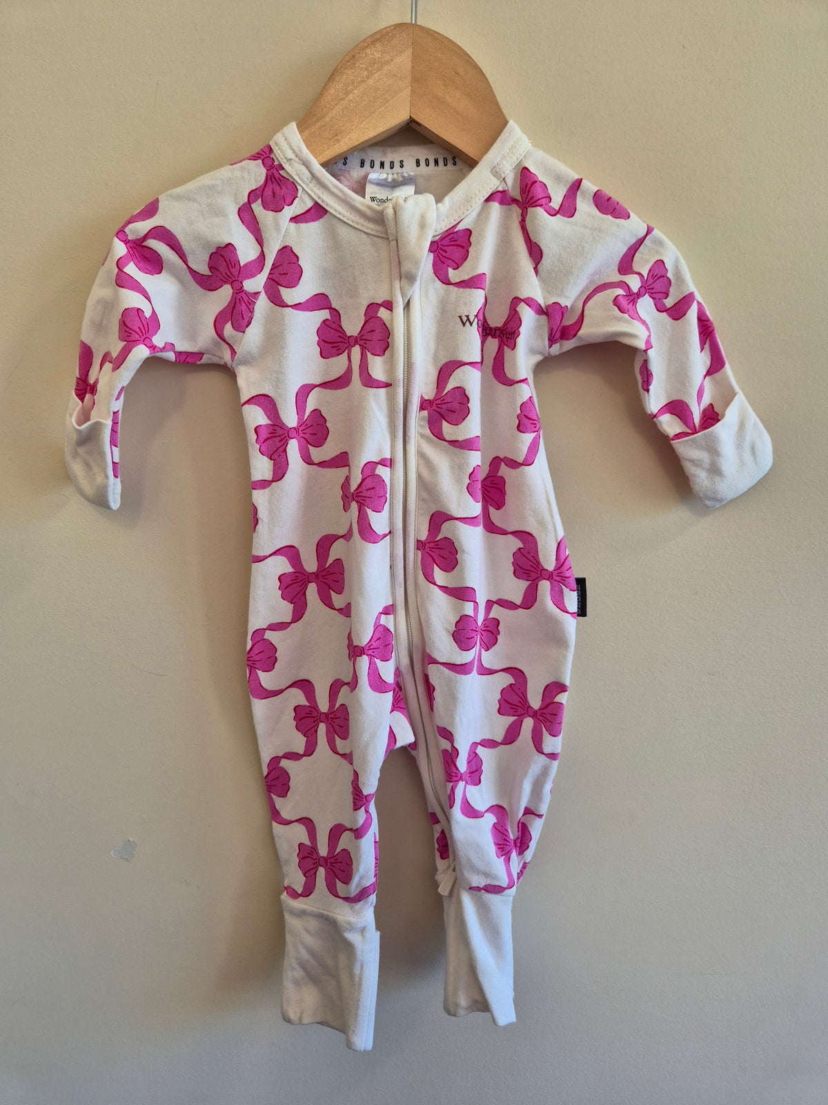 Bonds Bow Print Wondersuit Size 0000