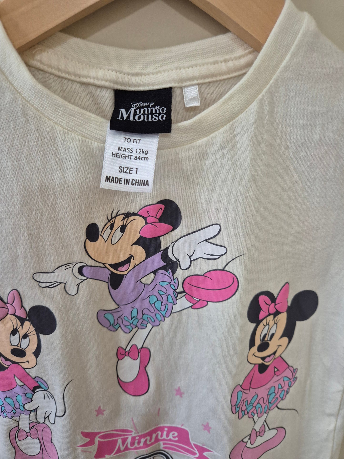 Minnie Mouse Shirt - Size 1