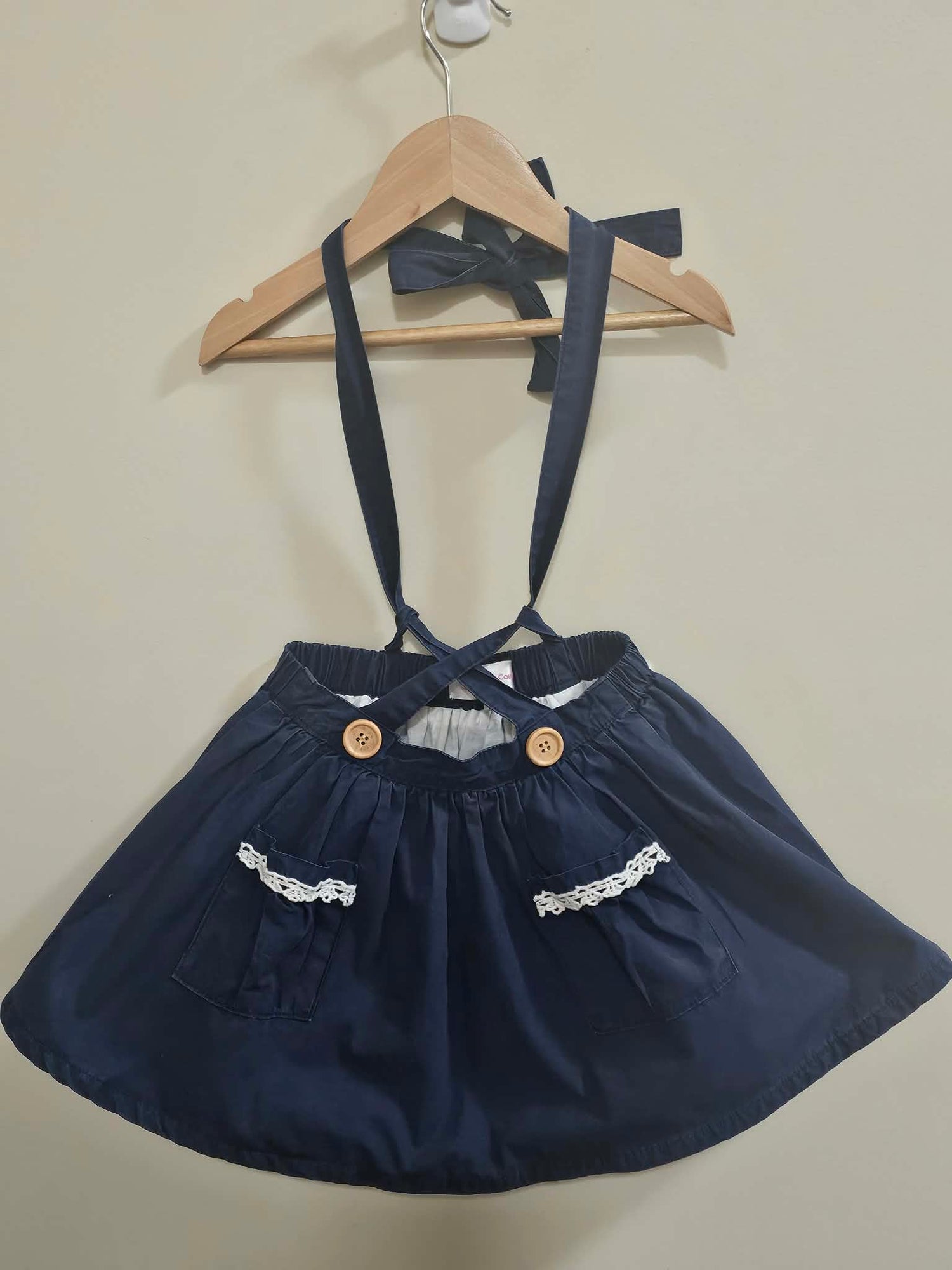 La Sienna Skirt With Suspenders Size 3