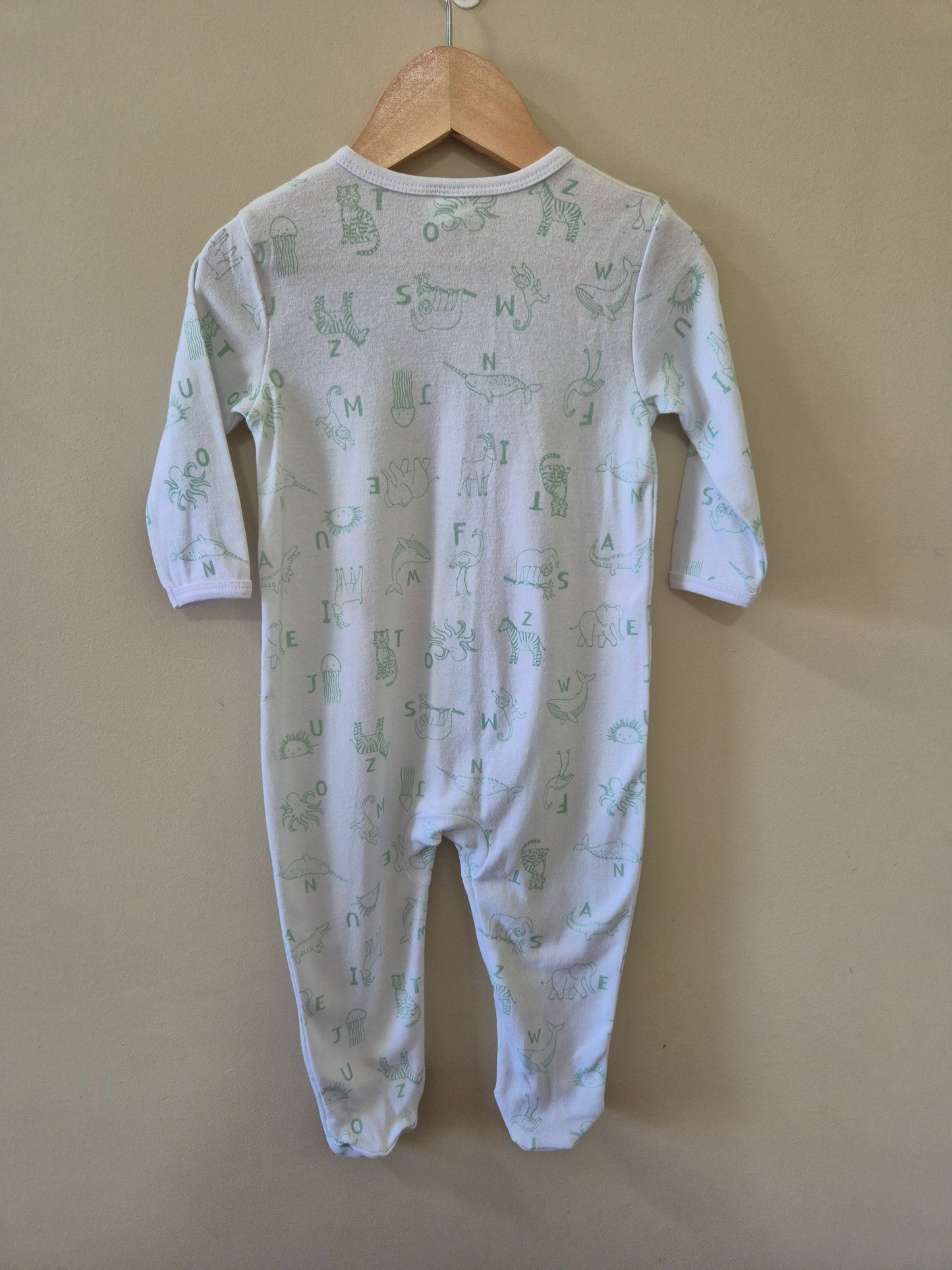 Alphabet Animals Onesie - 0