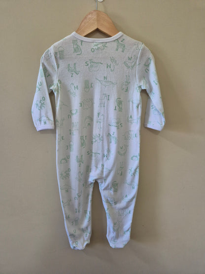 Alphabet Animals Onesie - 0