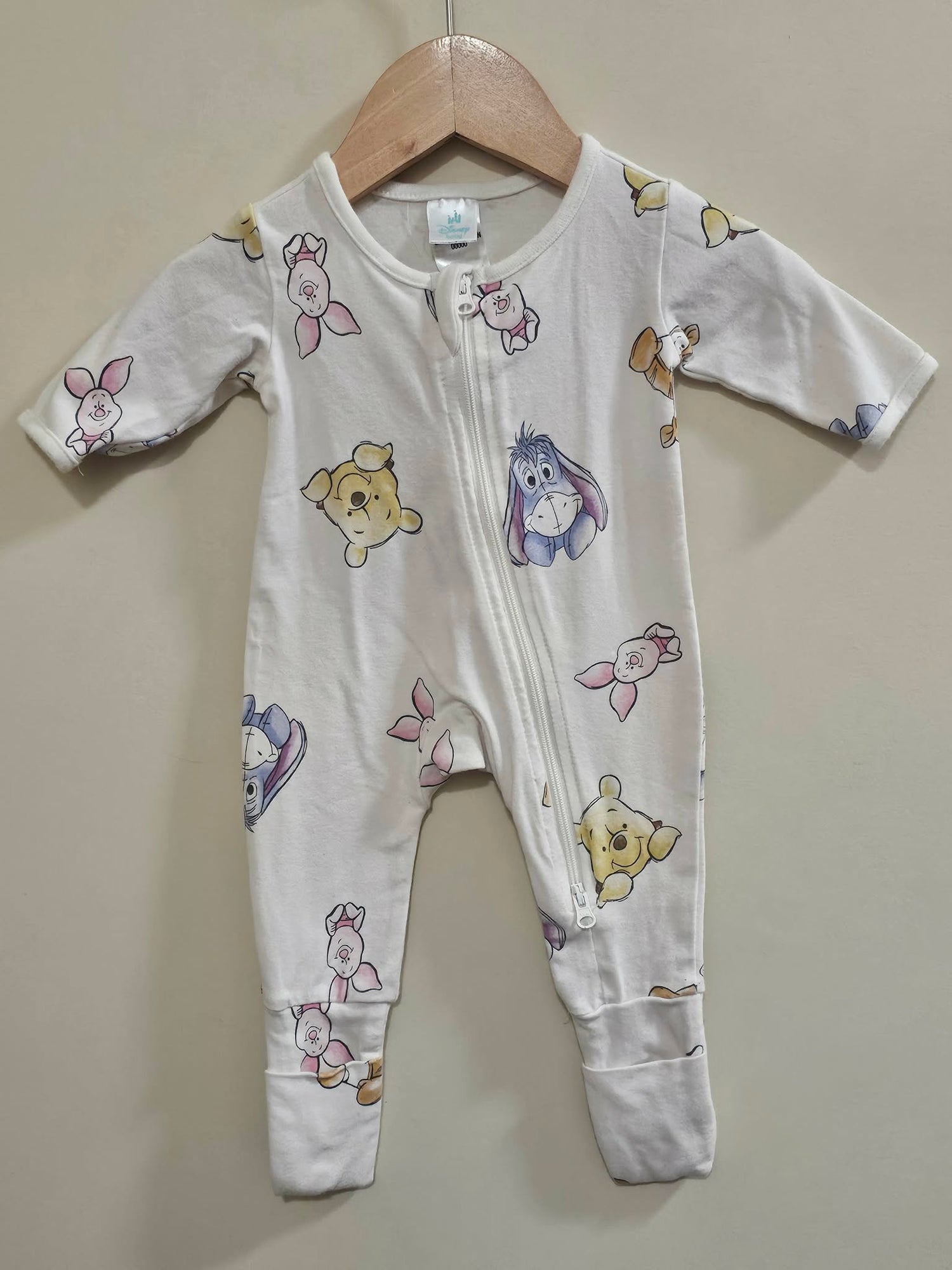 Winnie The Pooh Onesie Size 00000