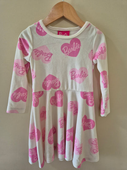 Barbie Long Sleeve Dress Size 3