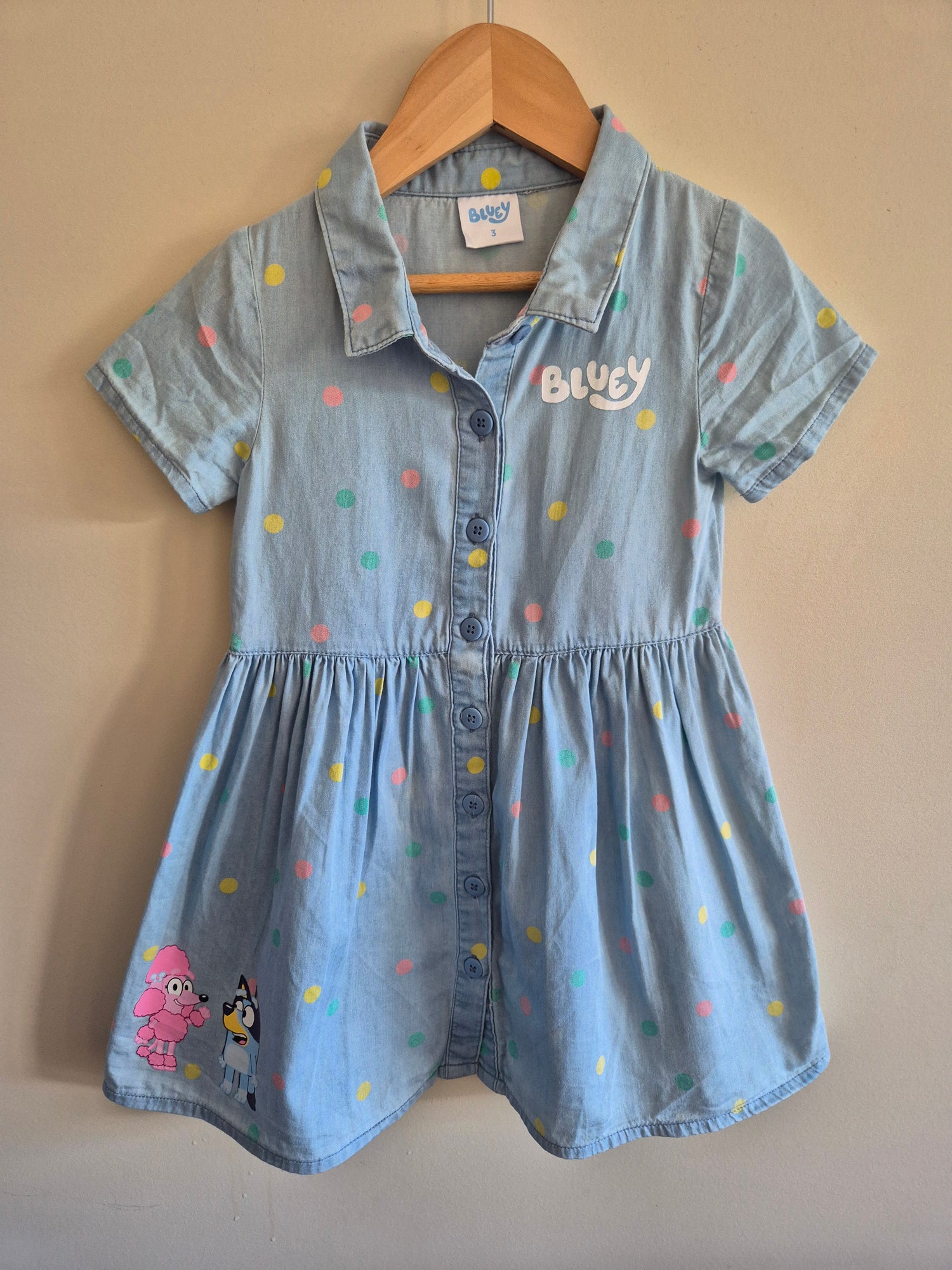 Bluey Dress Size 3