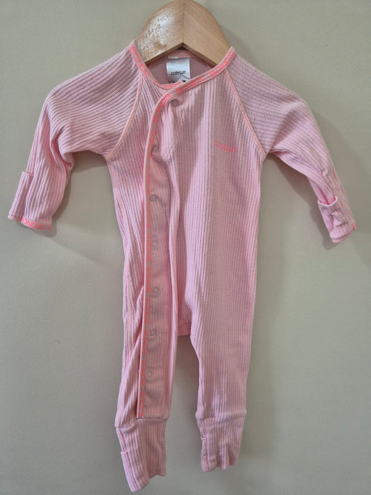 Pink BONDS Cozysuit - Size 000