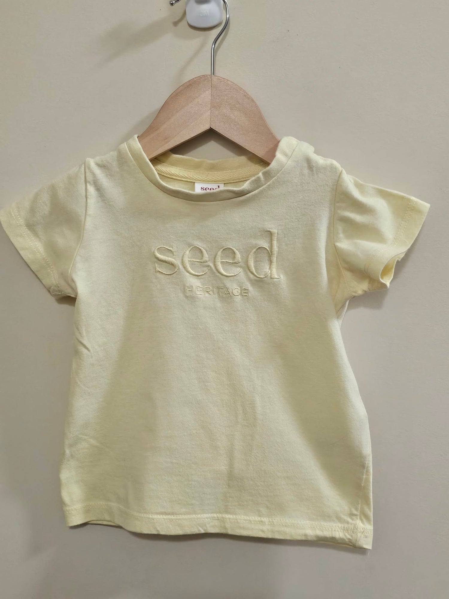 Seed Heritage Pastel Yellow Shirt Size 1
