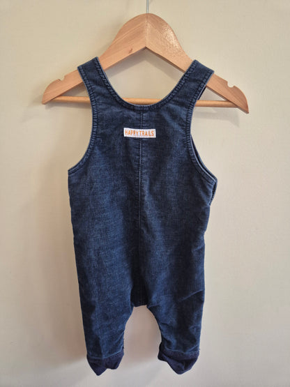 Jack & Milly Happy Trail Overalls Size 000