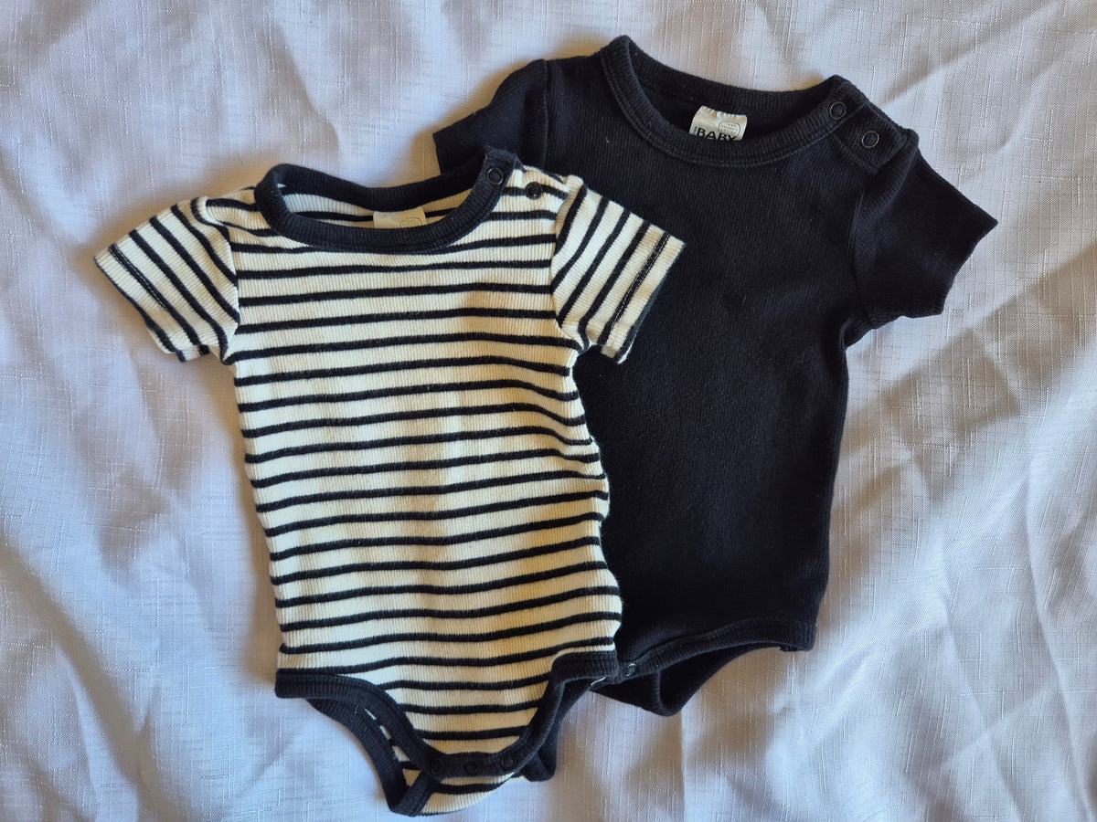 Cotton On Ribbed Bodysuits Size 00