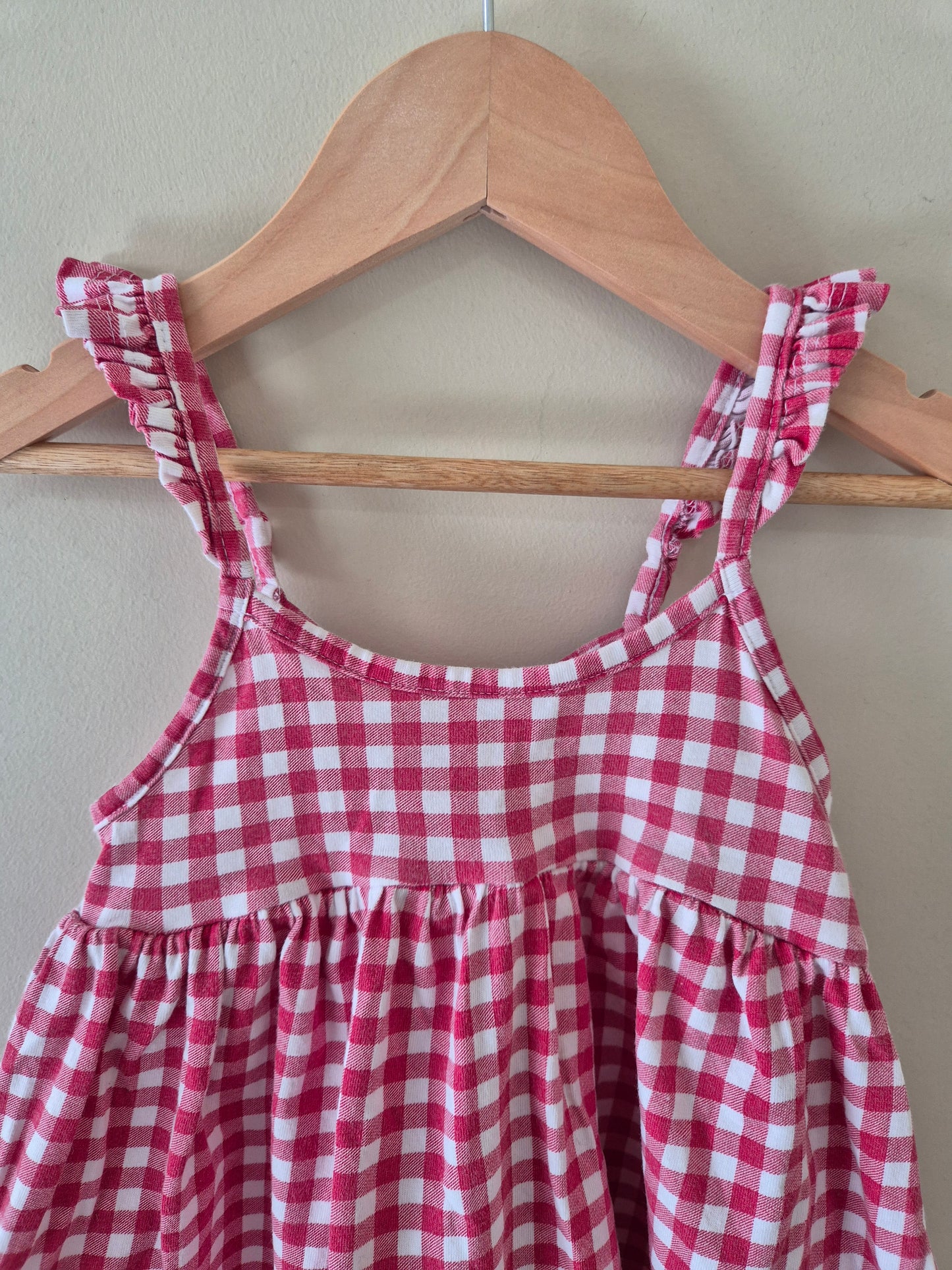 Red Gingham Top - Size 1