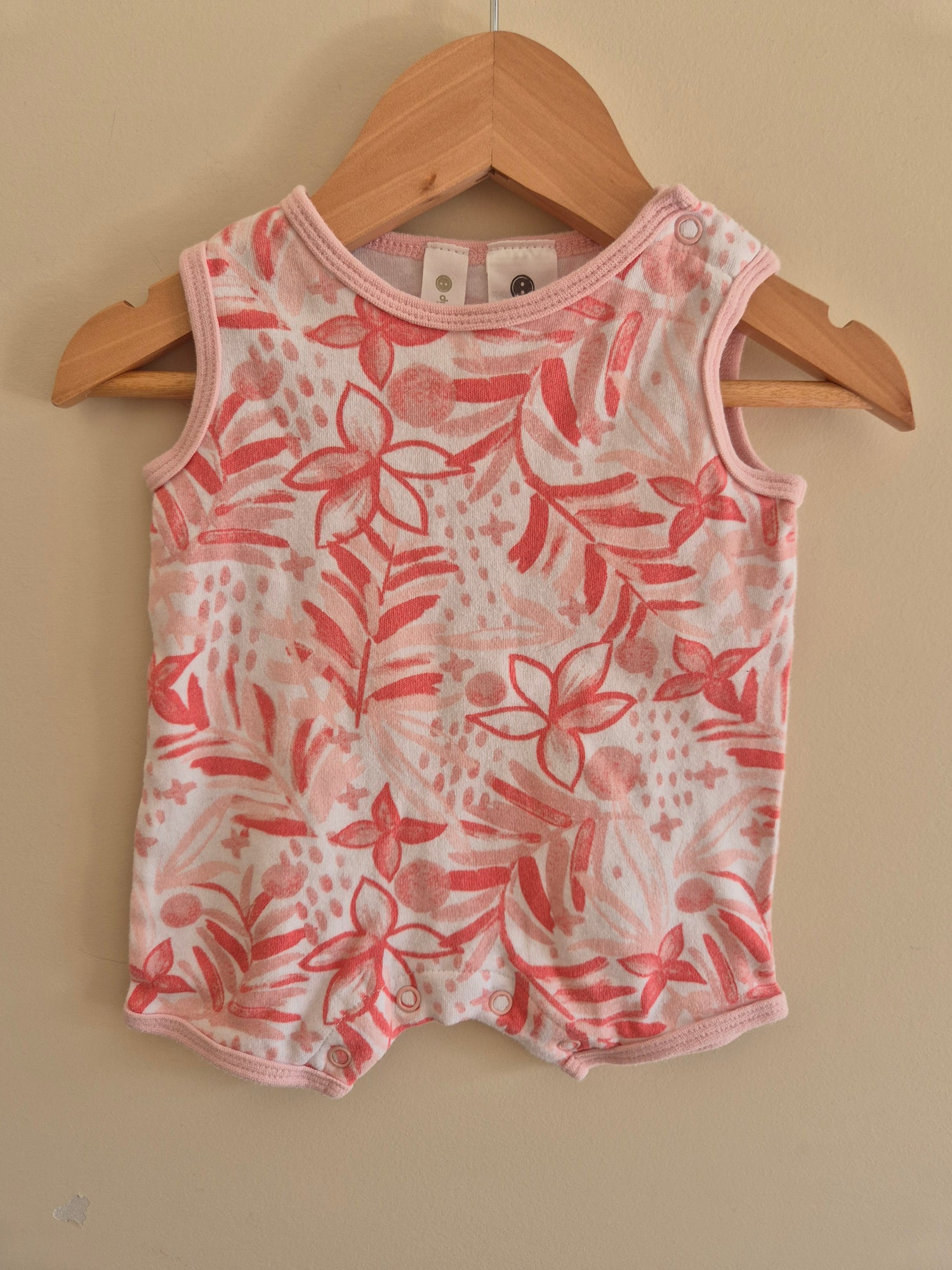 Dymples Pink Romper Size 000