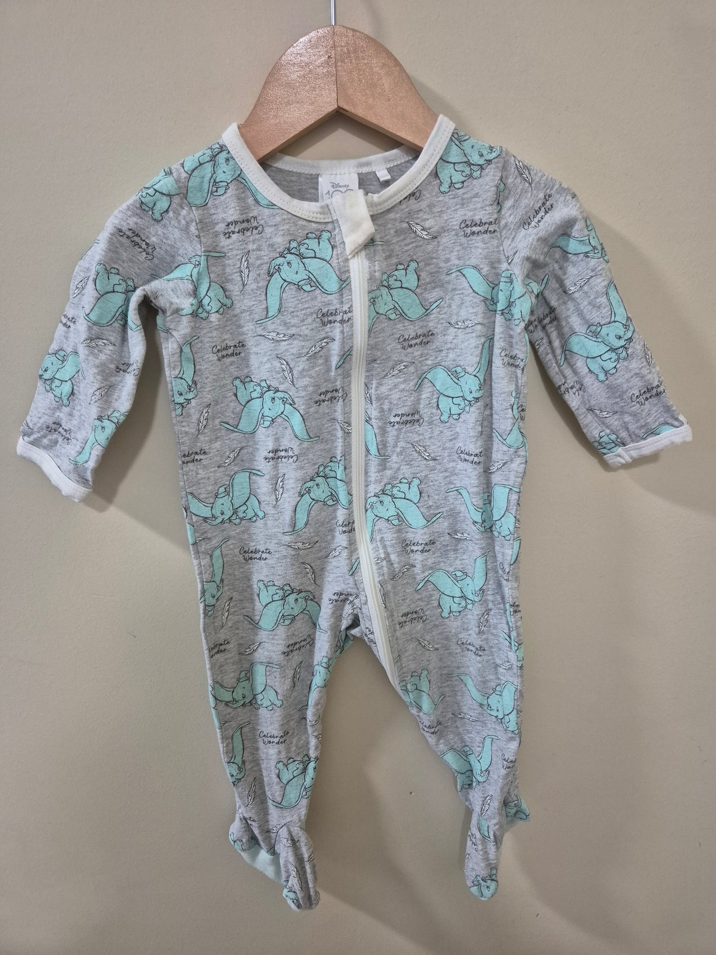 Dumbo Onesie Size 00