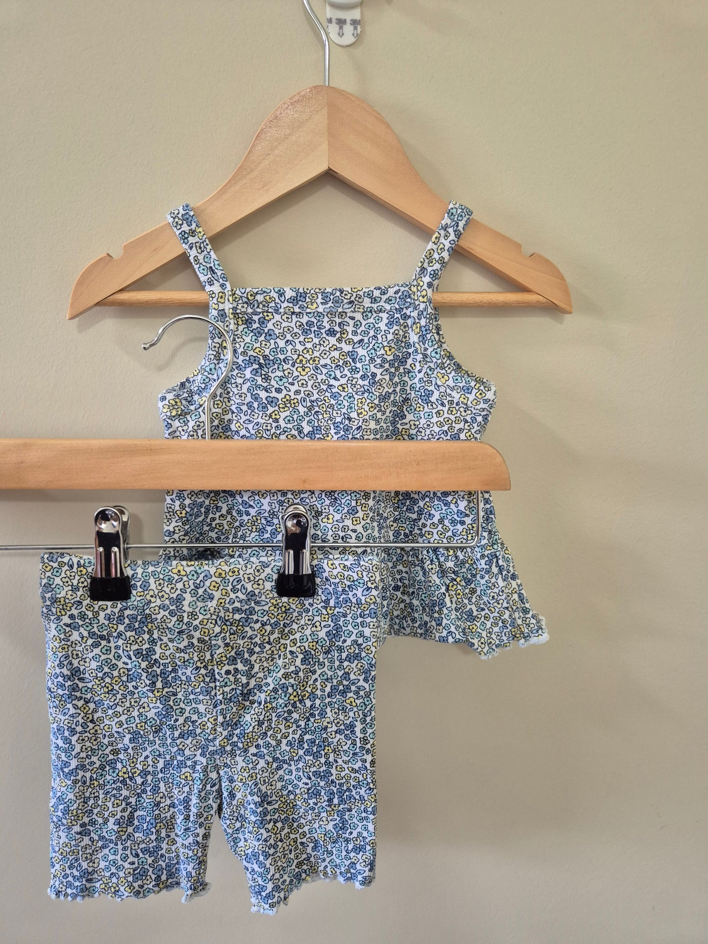 Floral Outfit Set 💙 - Size 0