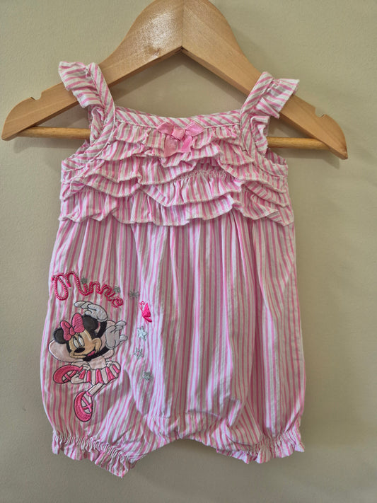 Minnie Mouse Romper - 0000