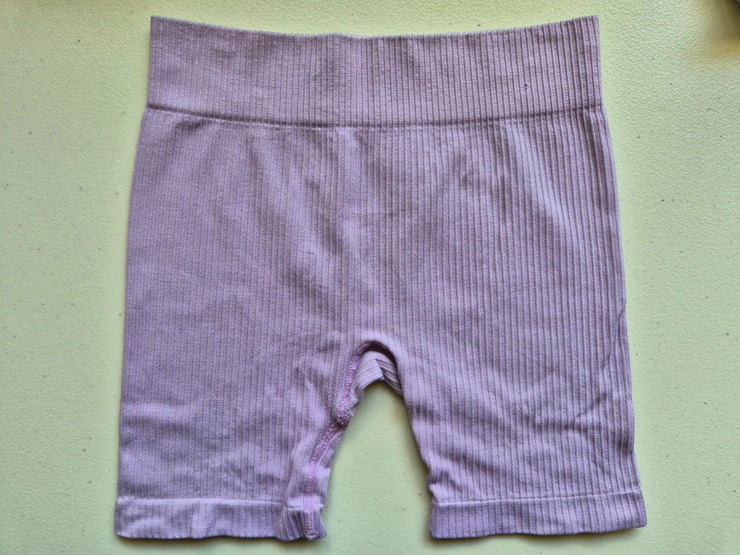 Cotton On Ribbed Lilac Bike Shorts Size 7-8