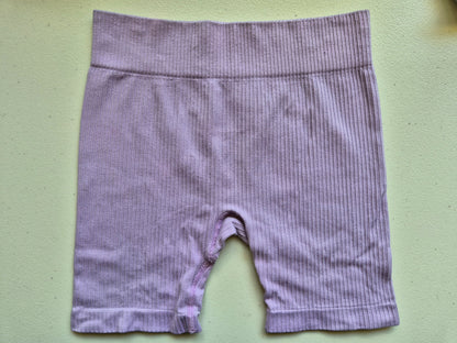 Cotton On Ribbed Lilac Bike Shorts Size 7-8