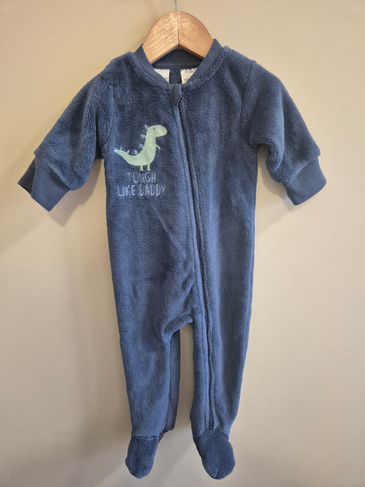 Baby Berry Fleeced Onesie Size 0