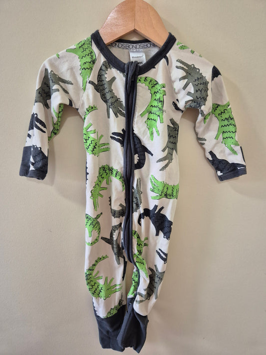 Bonds Crocodile Wondersuit Onesie Size 00