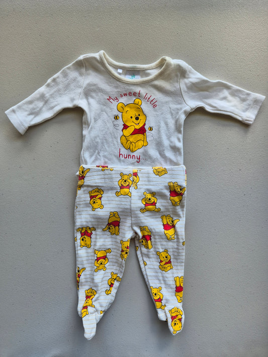 Winnie The Pooh Outfit Set Size 0000