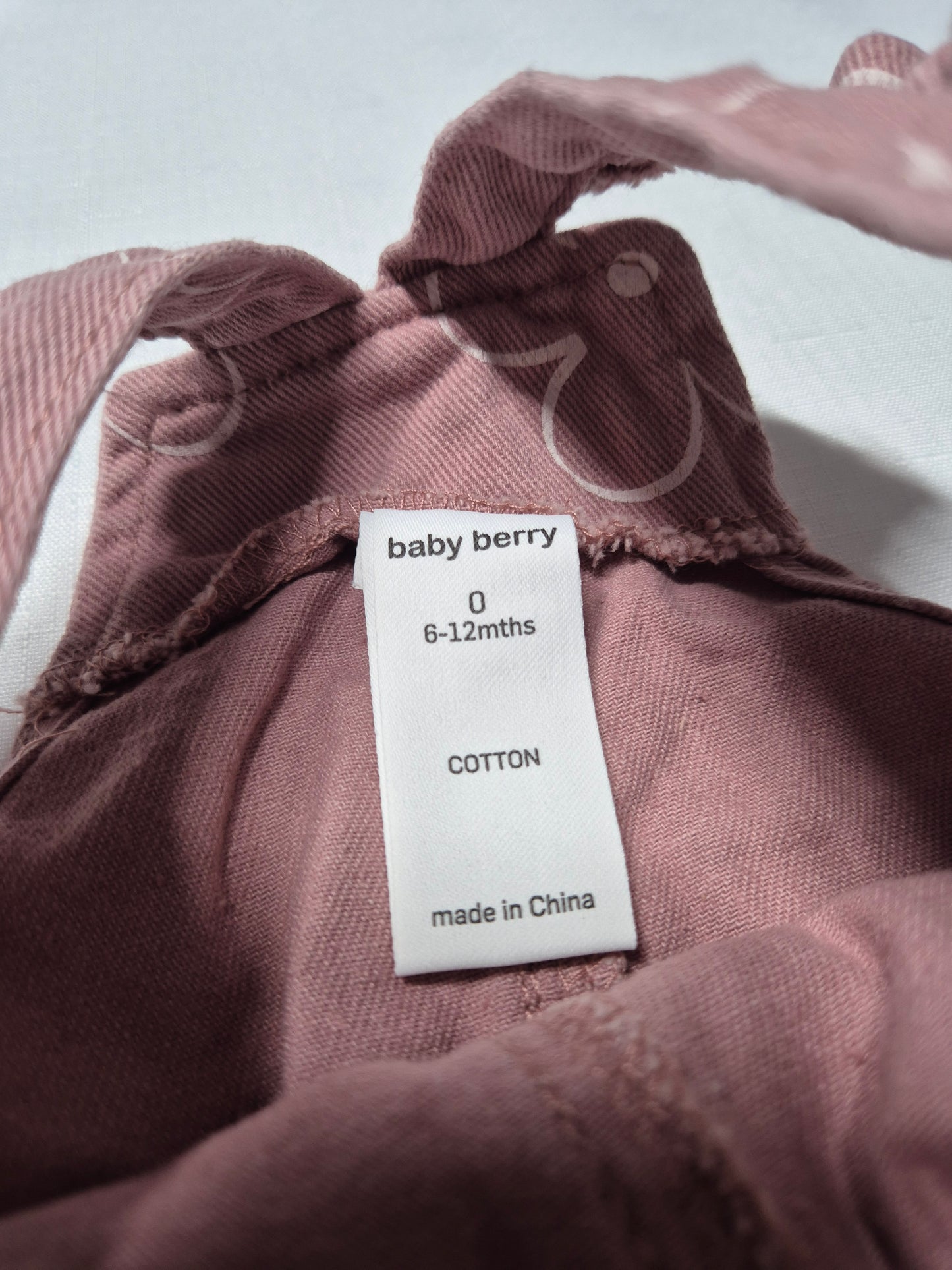 Baby Berry Overalls - Size 0
