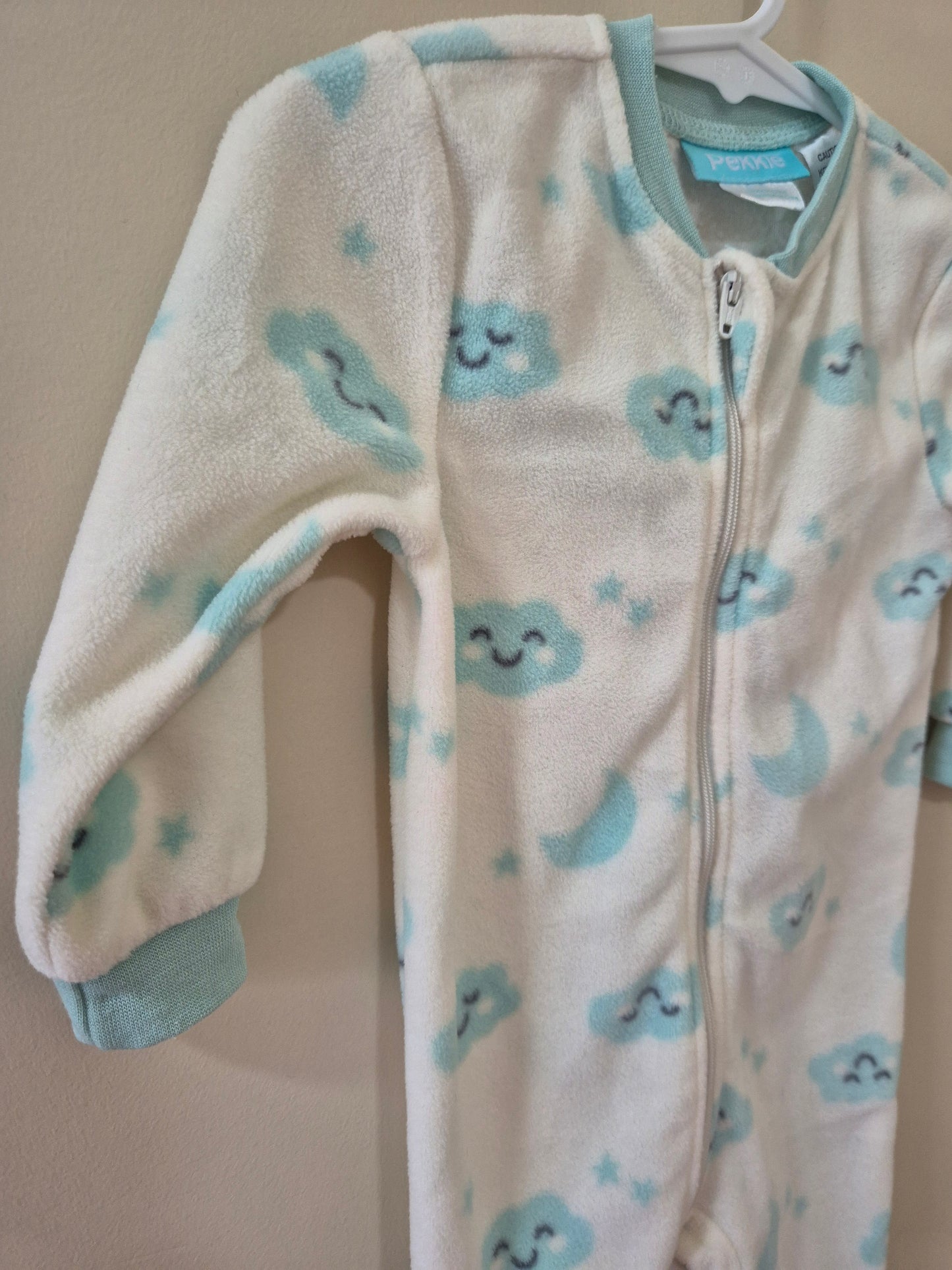 Pekkle Fleeced Cloud Onesie ☁️ - 9months