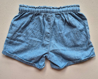 Milkshake Linen Shorts Size 4
