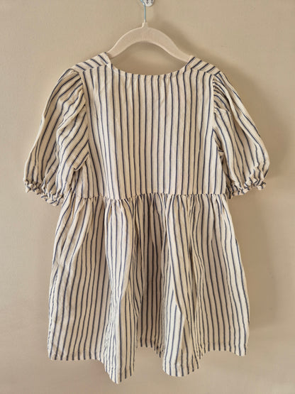 Little Noa Striped Dress - Size 6