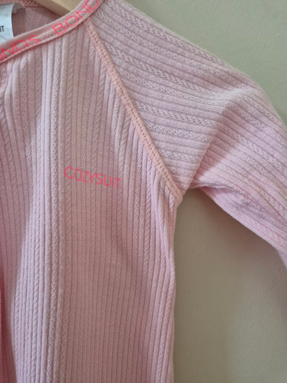 Pink BONDS Cozysuit - Size 000