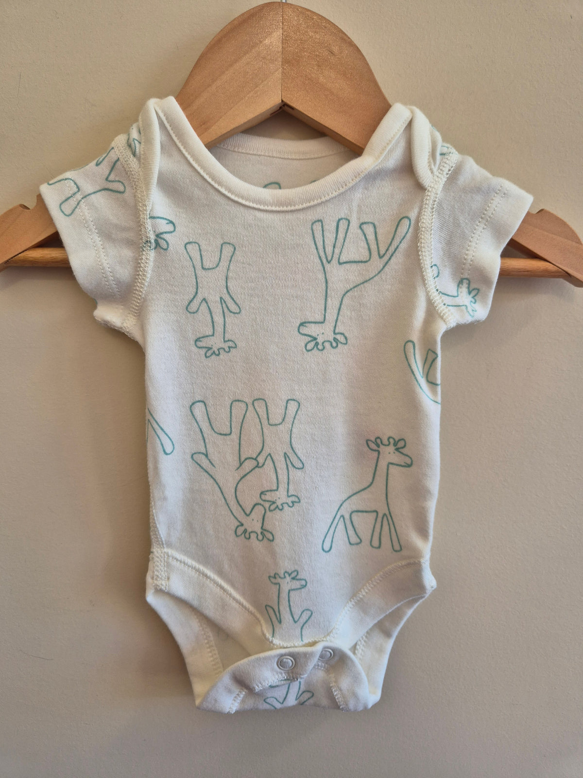 M&S Giraffe Bodysuit Size 0000