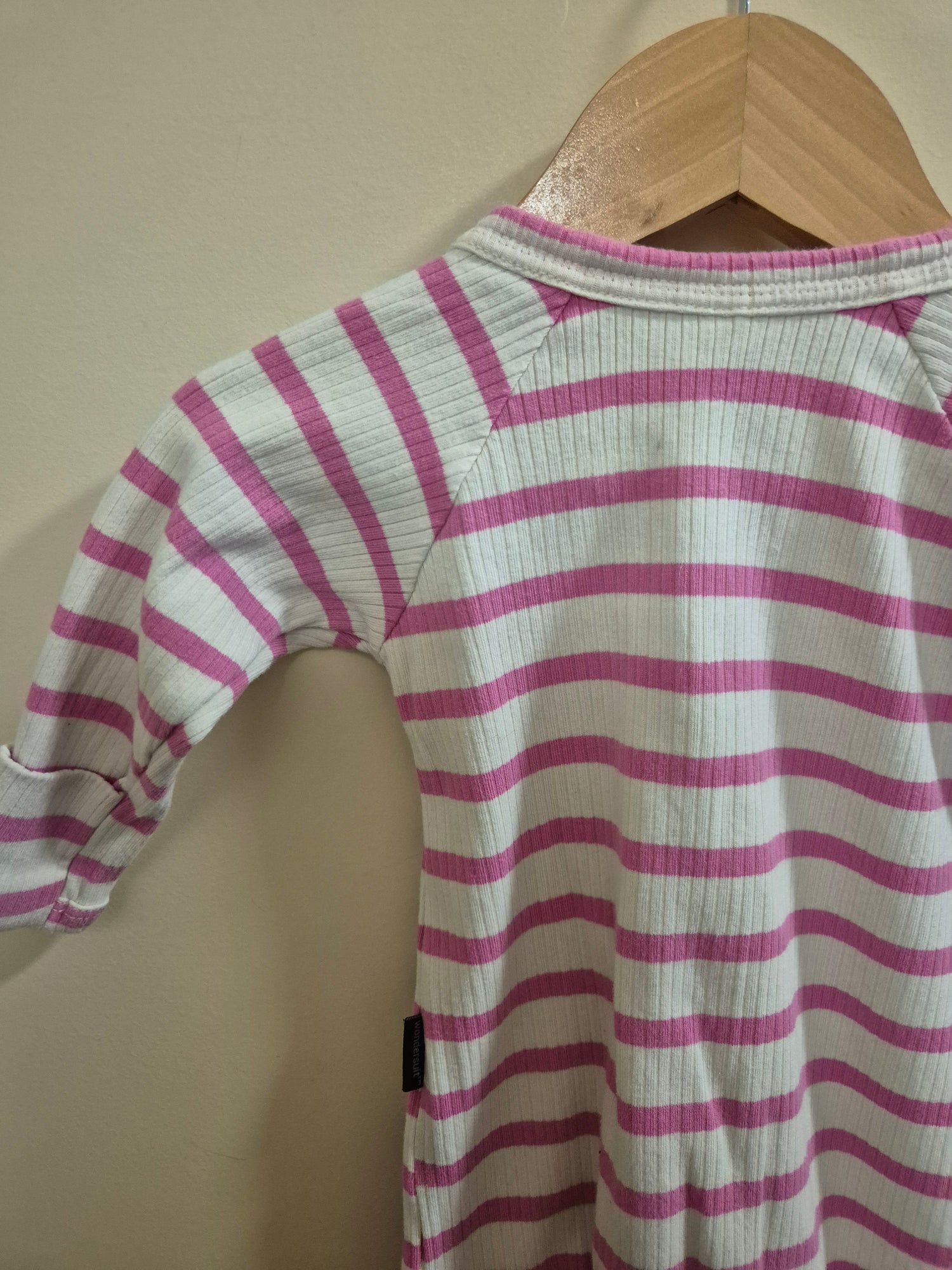 Bonds Striped Ribbed Wondersuit Size 000